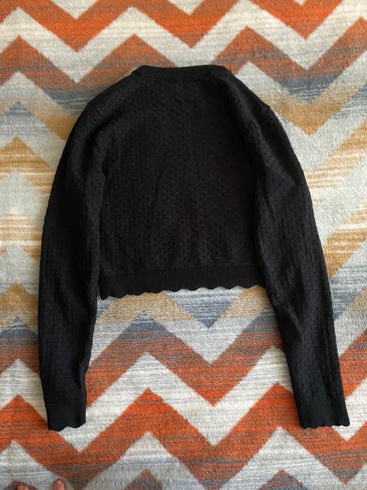 Zara crop Kadın Kazak - Görsel 2