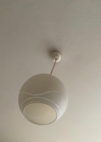 Beyaz Tavan Lambası - Görsel 2