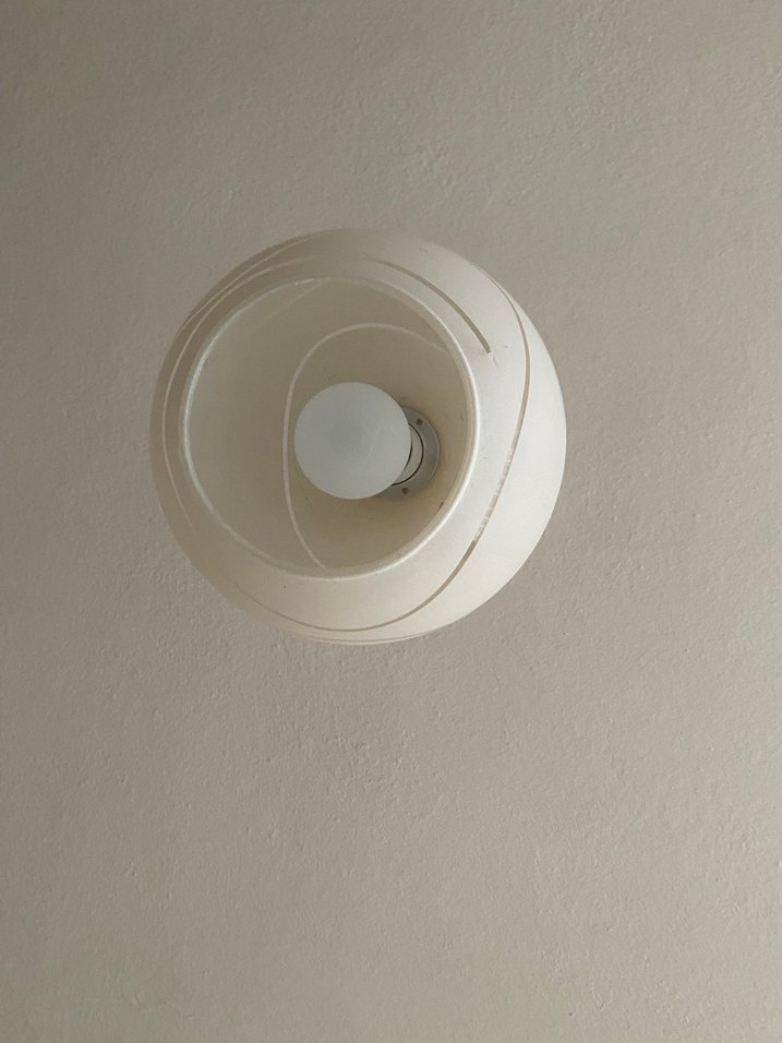 Beyaz Tavan Lambası - Görsel 3