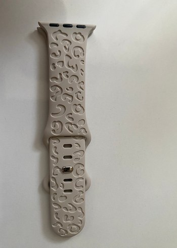 Bej Desenli Akıllı Saat Kayışı - Görsel 2