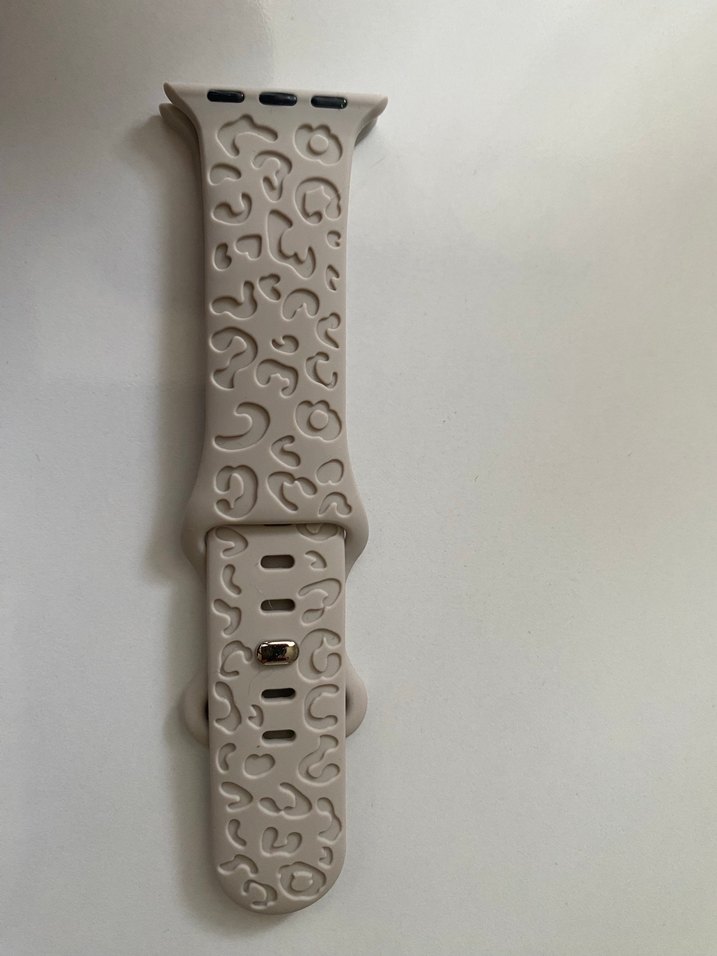 Bej Desenli Akıllı Saat Kayışı - Görsel 2