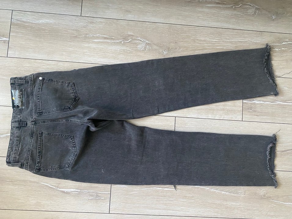 Mavi icon yüksel bel pantolon - Görsel 2