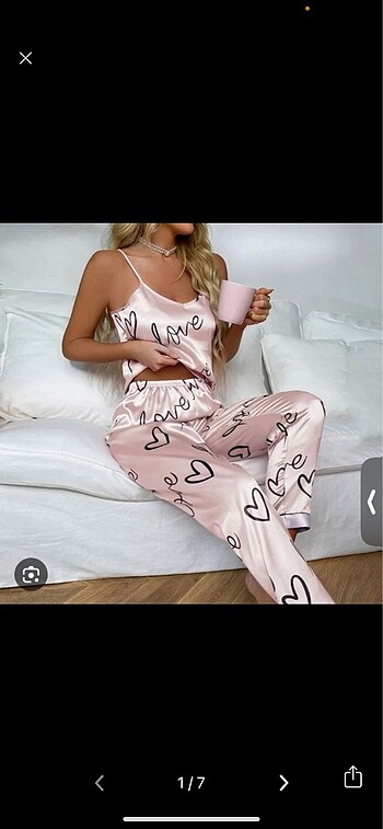 Shine pijama takımı