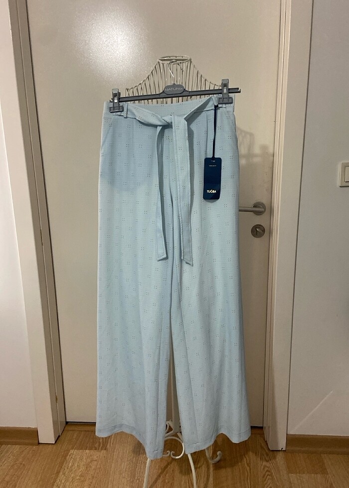 Bol paça pantolon - Görsel 4