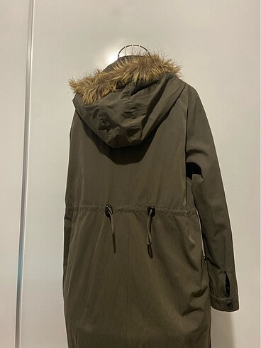 Nihan marka içi kürklü trençkot - Görsel 5