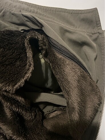 Nihan marka içi kürklü trençkot - Görsel 9