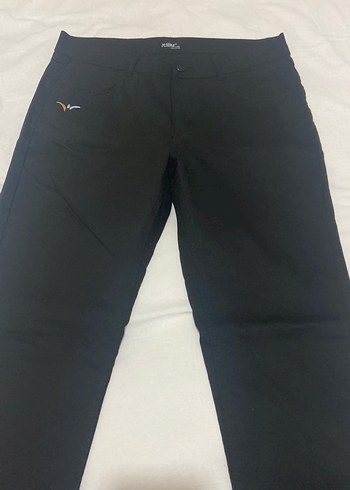 Siyah Kadın Regular Fit Denim Pantolon - Görsel 2