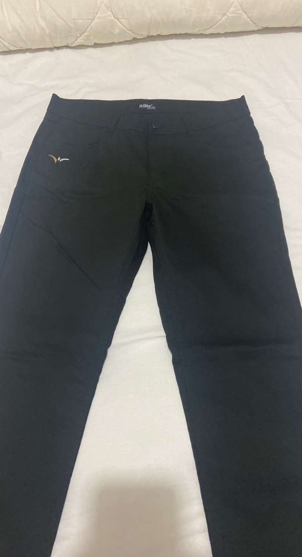 Siyah Kadın Regular Fit Denim Pantolon - Görsel 2