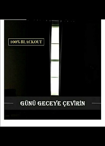 Diğer SIFIR CIFT KANAT SIYAH KARARTMA FON PERDE