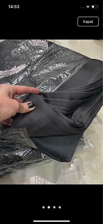 Diğer SIFIR TEK KANAT GRİ IŞIK GEÇİRMEZ FON PERDE