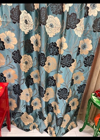 SIFIR ÇİFT KANAT YENİ SEZON FON PERDE - Görsel 5