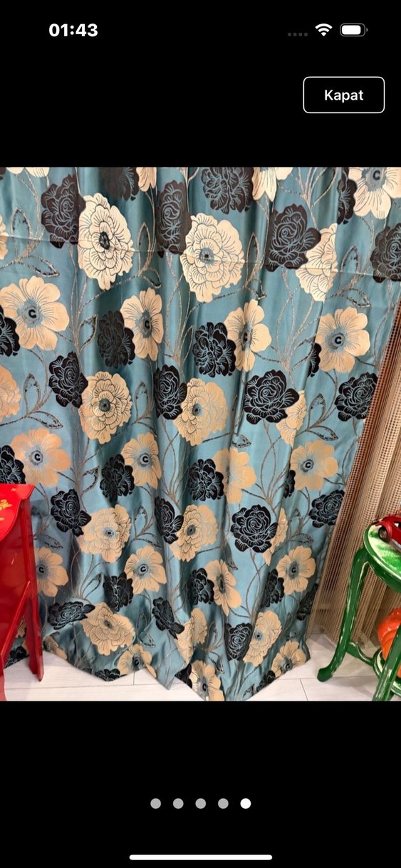 SIFIR ÇİFT KANAT YENİ SEZON FON PERDE - Görsel 5