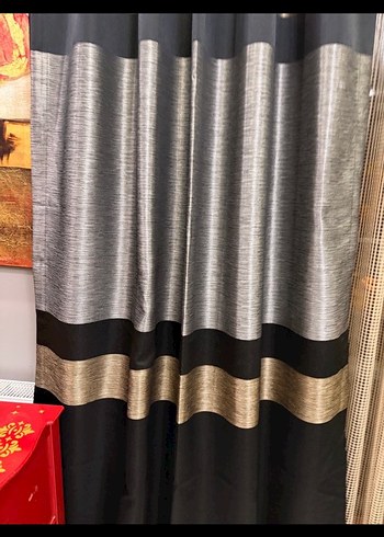 SIFIR ÇİFT KANAT SİYAH PANO FON PERDE - Görsel 2