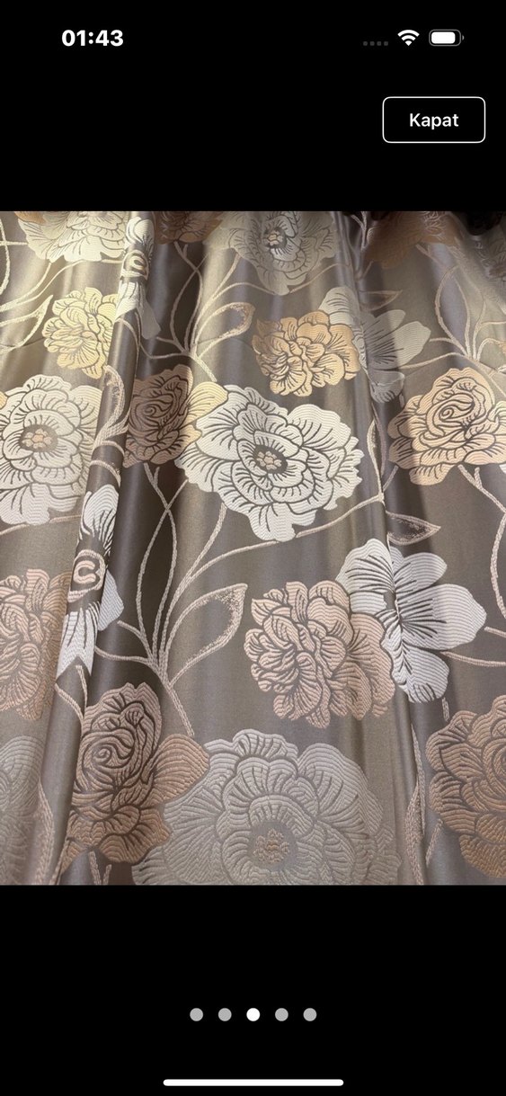 SIFIR ÇİFT KANAT YENİ SEZON FON PERDE - Görsel 4