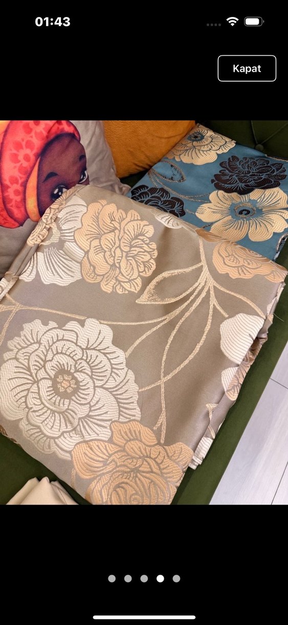 SIFIR ÇİFT KANAT YENİ SEZON FON PERDE - Görsel 5