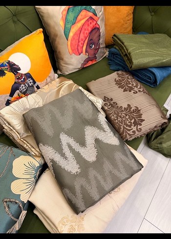 SIFIR ÇİFT KANAT GRİ YENİ SEZON FON PERDE - Görsel 2