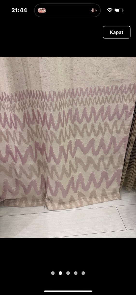 SIFIR ÇİFT KANAT KETEN FON PERDE - Görsel 2