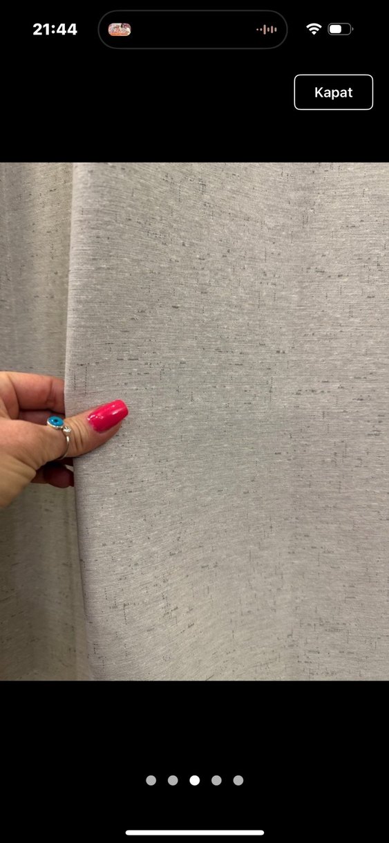 SIFIR ÇİFT KANAT KETEN FON PERDE - Görsel 3