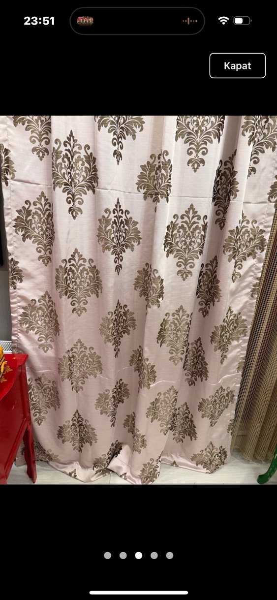 SIFIR ÇİFT KANAT YENİ SEZON FON PERDE - Görsel 3