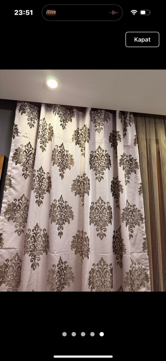 SIFIR ÇİFT KANAT YENİ SEZON FON PERDE - Görsel 5