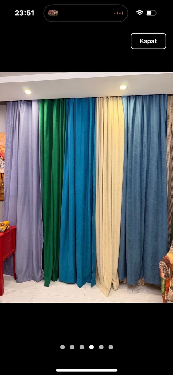 SIFIR ÇİFT KANAT YENİ SEZON FON PERDE - Görsel 3