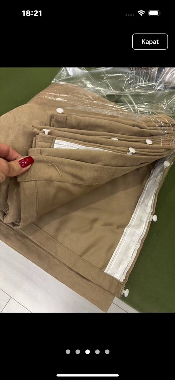 SIFIR ÇİFT KANAT YENİ SEZON FON PERDE - Görsel 3