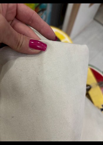 SIFIR ÇİFT KANAT KREM FON PERDE - Görsel 2