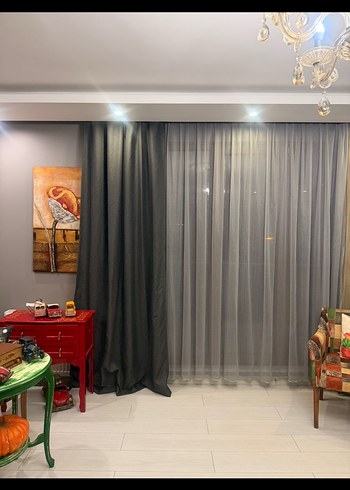 SIFIR GRİ YENİ SEZON TÜL - Görsel 3