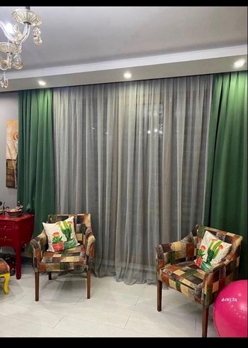 SIFIR YENİ SEZON GRİ TÜL - Görsel 2