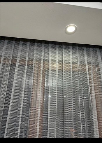 SIFIR YENİ SEZON GRİ TÜL - Görsel 3