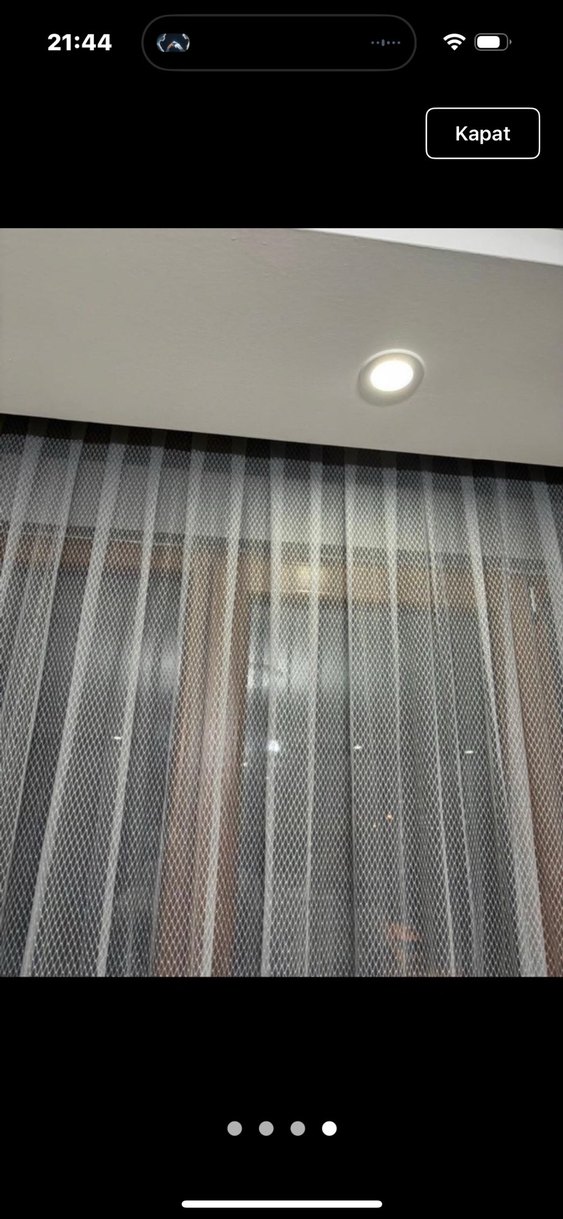 SIFIR YENİ SEZON GRİ TÜL - Görsel 3