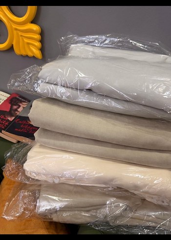 SIFIR ÇİFT KANAT KREM ADA FON PERDE - Görsel 5