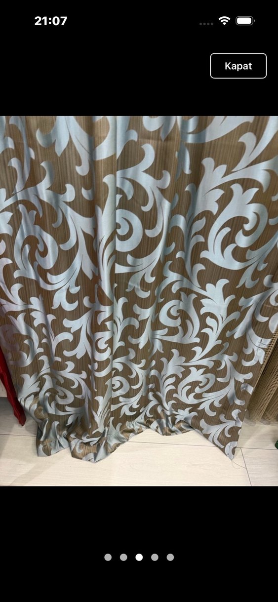 SIFIR ÇİFT KANAT YENİ SEZON FON PERDE - Görsel 3