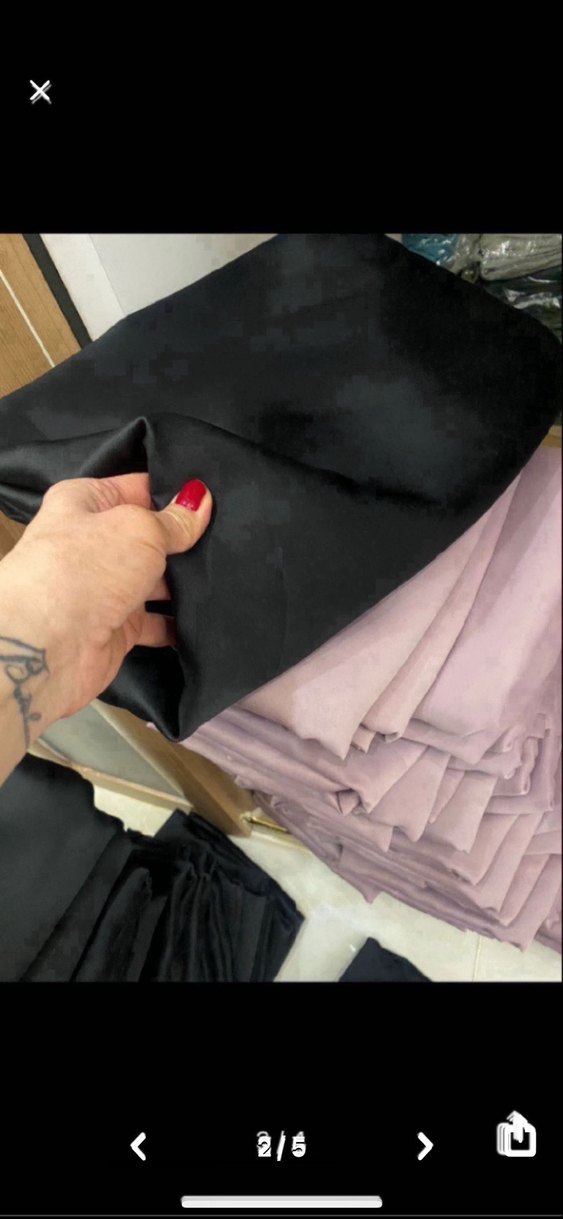 SIFIR ÇİFT KANAT SİYAH IŞIK GEÇİRMEZ KARARTMA FON PERDE - Görsel 4