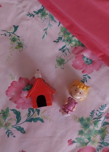 Renkli Pembe Figür Oyuncak Seti