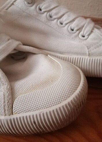 38 Beden beyaz Renk beyaz casual ayakkabı