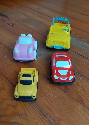 Beden Renkli Mini Oyuncak Araba Seti