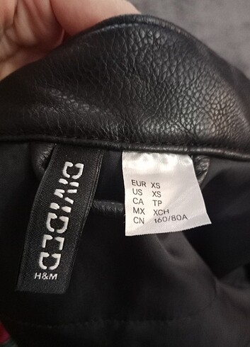 H&M Deri ceket
