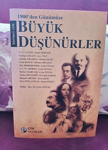 1900 den Günümüze Büyük Düşünürler 