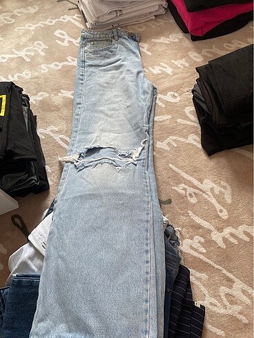 Stradivarius long straight fit jean