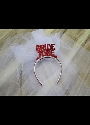 duvaklı bride to be bekarlığa veda taç 