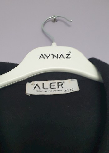 Düğmeli Siyah Uzun Keten Kadın Gömlek - Görsel 3