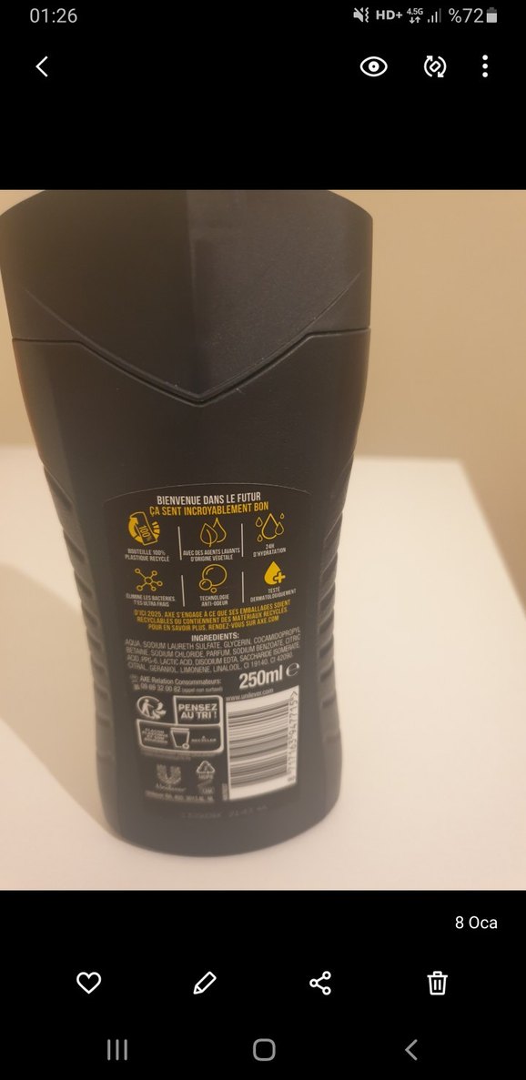 AXE Wild Mojito & Sedir Ağacı Erkek Roll-On Deodorant - Görsel 2