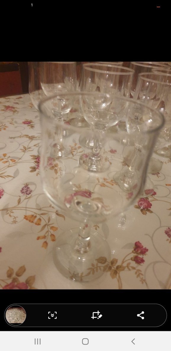 Şeffaf Ayaklı Bardak Seti - Görsel 3