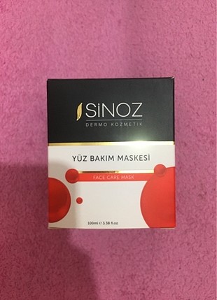 Sinoz yüz bakım maskesi
