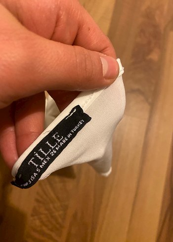m Beden Beyaz V Yakalı Kolsuz Kadın Atlet