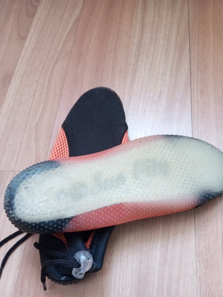 Kırmızı  Deniz Ayakkabısı Velcro - Görsel 3