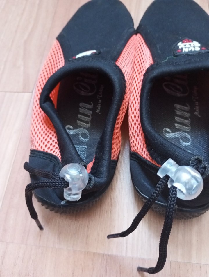 Kırmızı  Deniz Ayakkabısı Velcro - Görsel 2