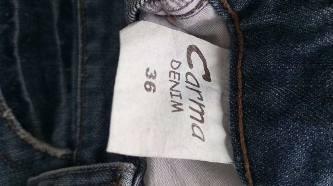 Kemerli Gri Mavi  Kot Etek - Görsel 5