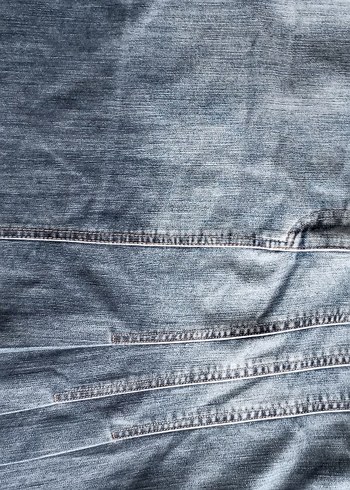 Kadın Lacivert Midi Kot Etek - Görsel 5